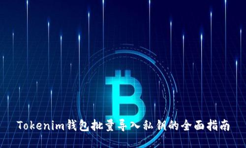 Tokenim钱包批量导入私钥的全面指南