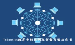 Tokenim数字币转出问题详解与解决方案